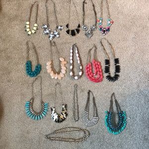 Statement necklace bundle
